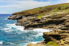 Lookout Kahauloa Cove - Oahu