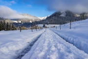 First snow in November