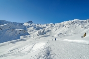Skiing in Grimentz