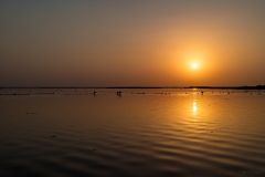 Overview with sunset
