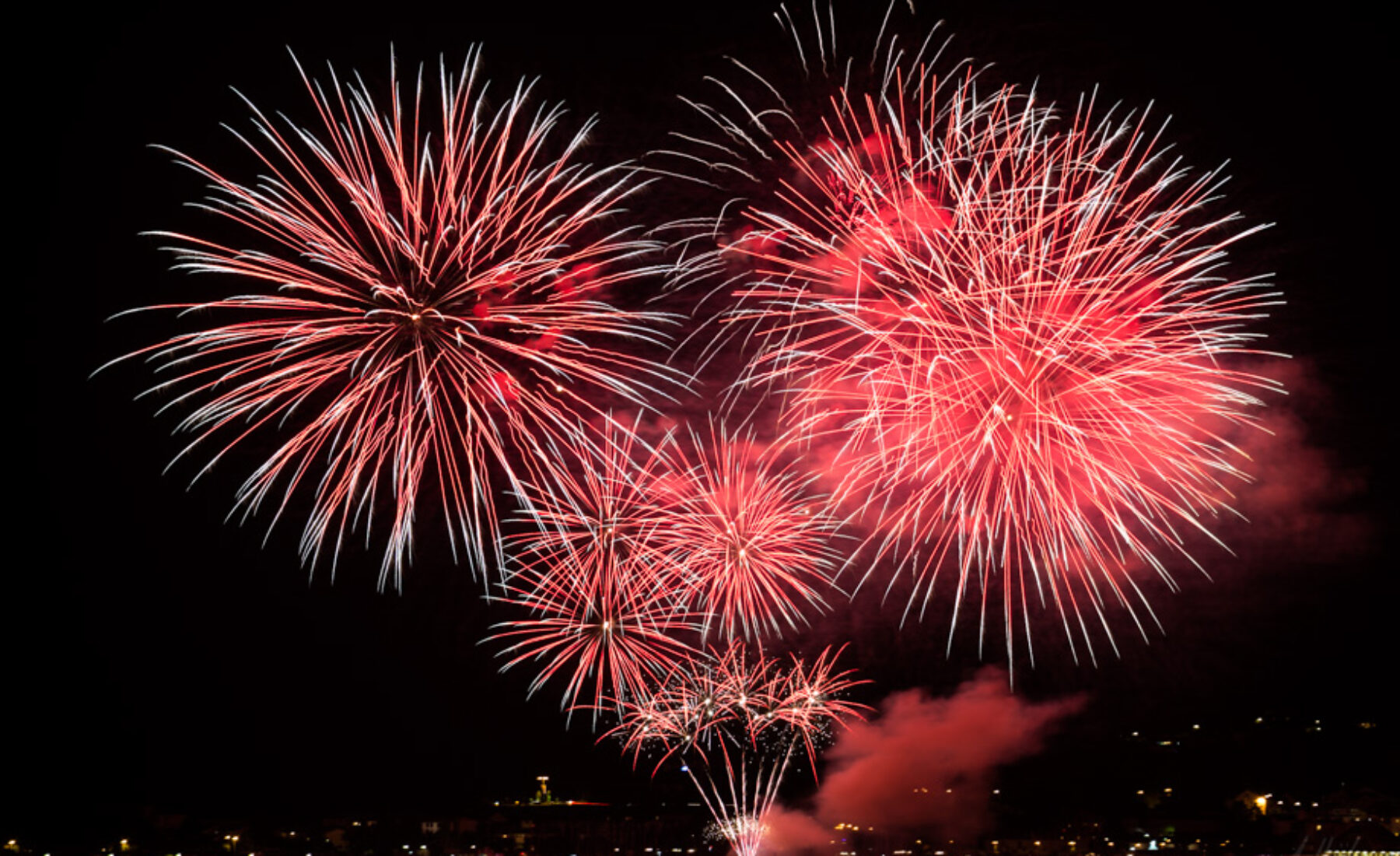 2015-07-31 Fireworks Le Bouveret