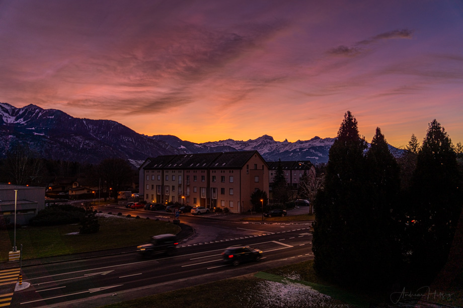 2021-01-20 Vouvry Sunrise