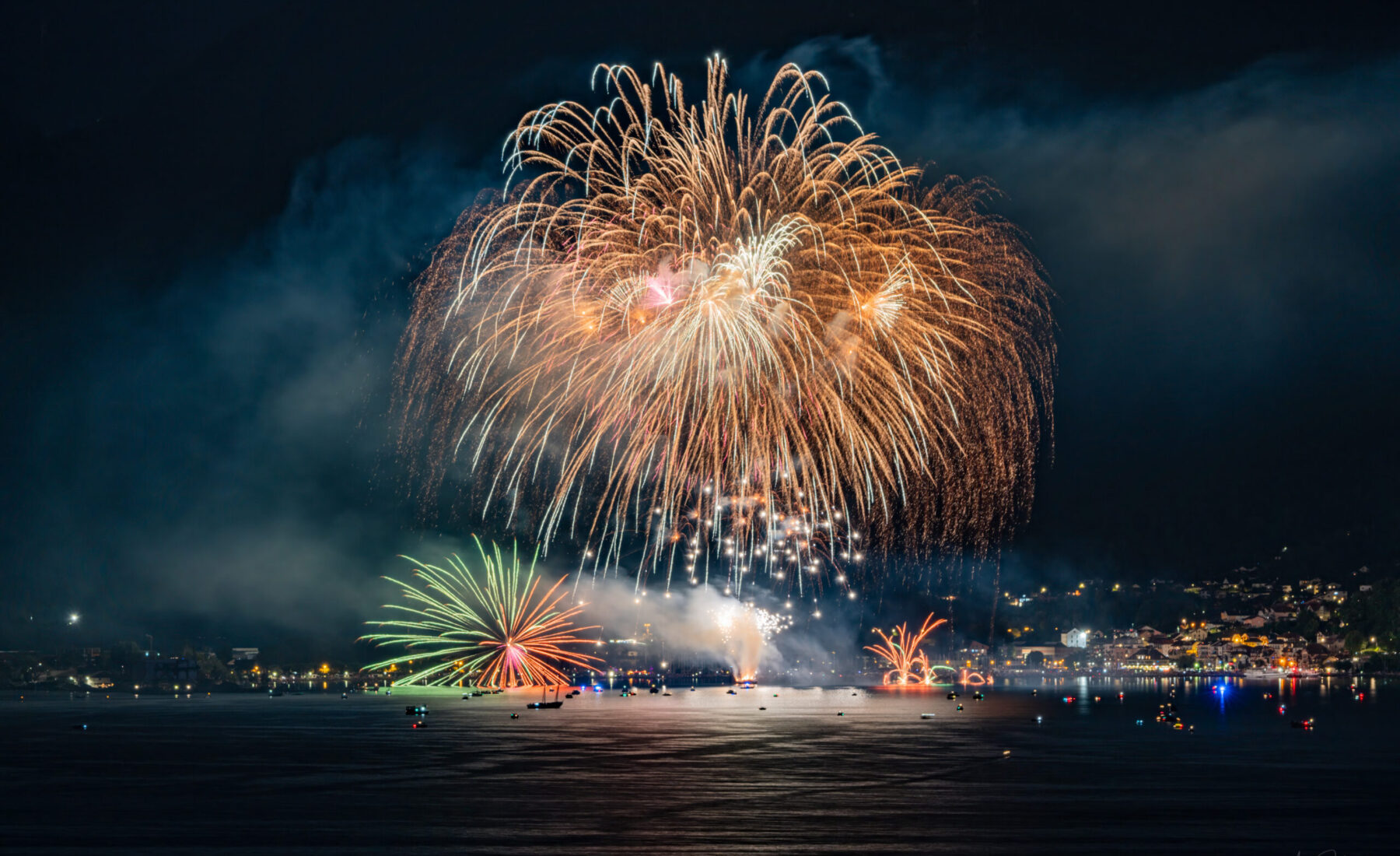 2023-07-31 Le Bouveret fireworks