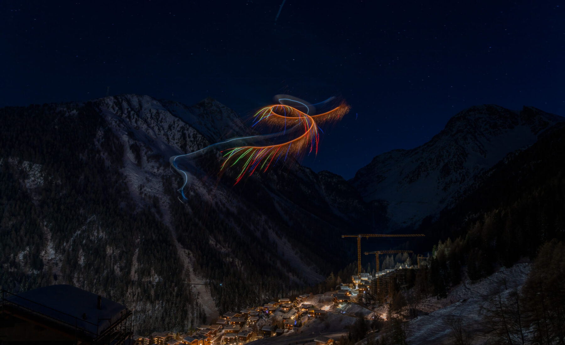 2024-12-31 New Years Eve in Grimentz – Silvester in Grimentz
